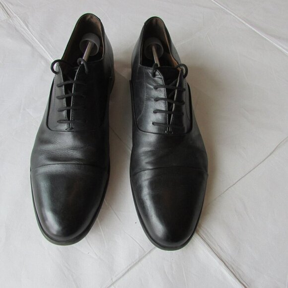 Blake Mckay Men's 13 Lawson Leather Lace Up Oxford Dress Shoe Black T15 - Picture 2 of 6